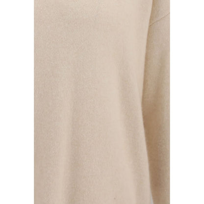 Laneus Beige Cashmere Sweater