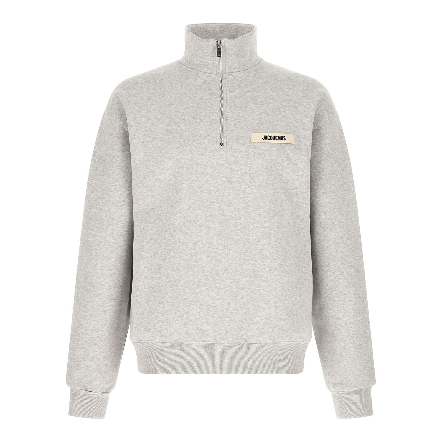 Jacquemus Gray Cotton Sweatshirt