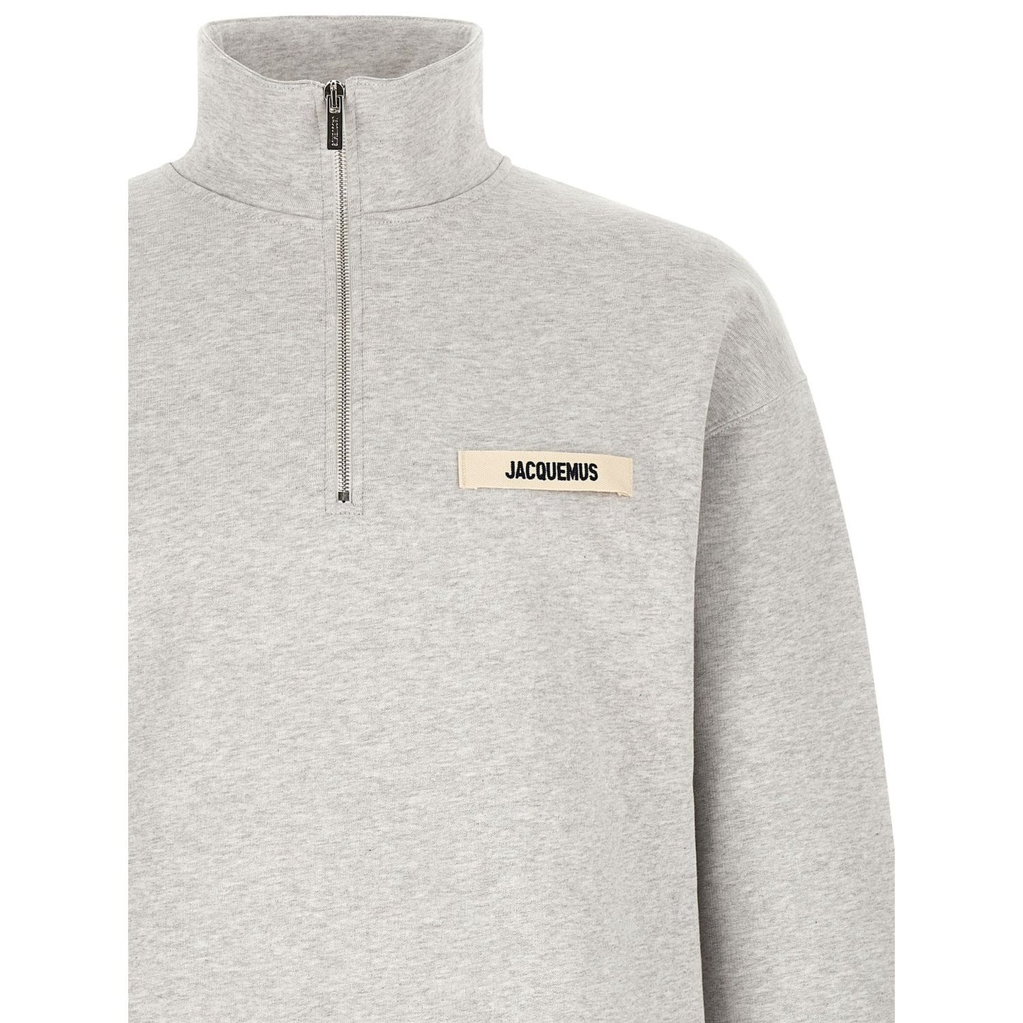 Jacquemus Gray Cotton Sweatshirt