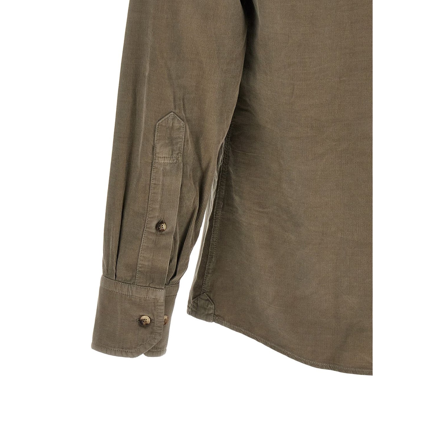 Brunello Cucinelli Bicolor Cotton Blouse