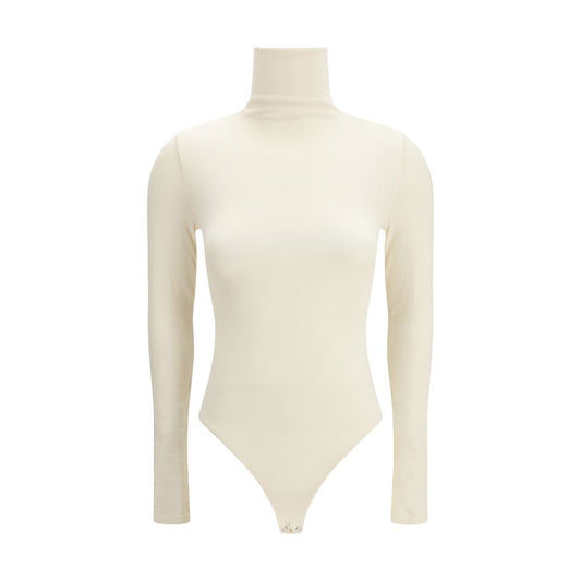 Wolford Beige Cotton Bodysuit