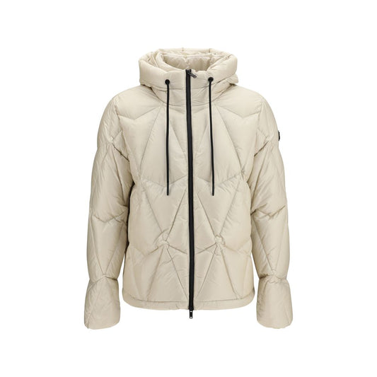 Moose Knuckles Beige Nylon Full-Length Jacket