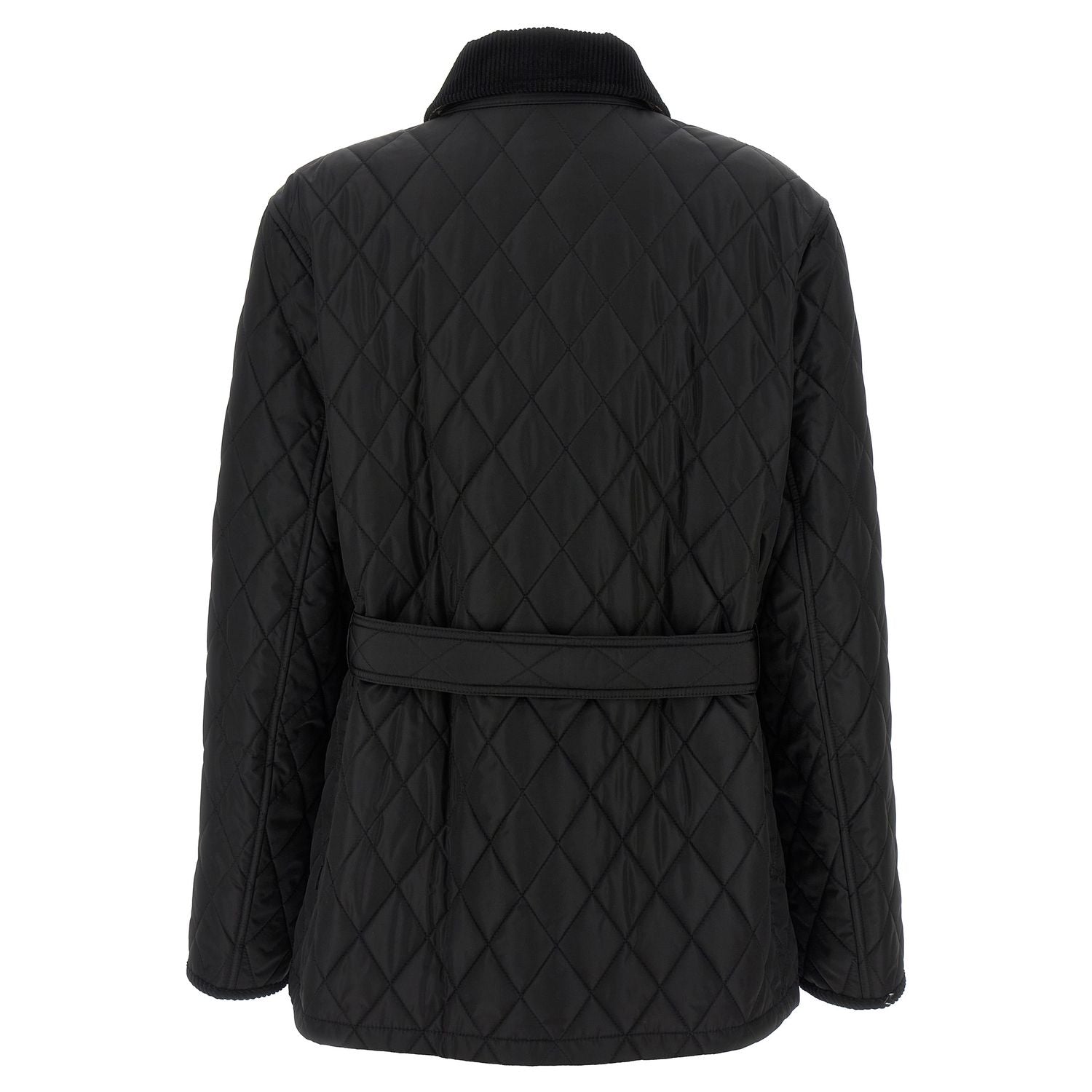 Burberry Black Polyamide Full-Length Jacket