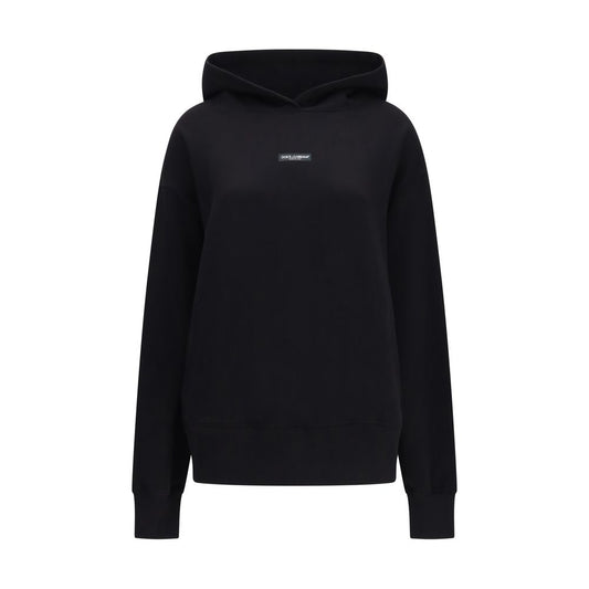 Dolce & Gabbana Black Cotton Sweatshirt