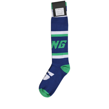 Dolce & Gabbana Men Multicolor Cotton Knee High Accessory Socks