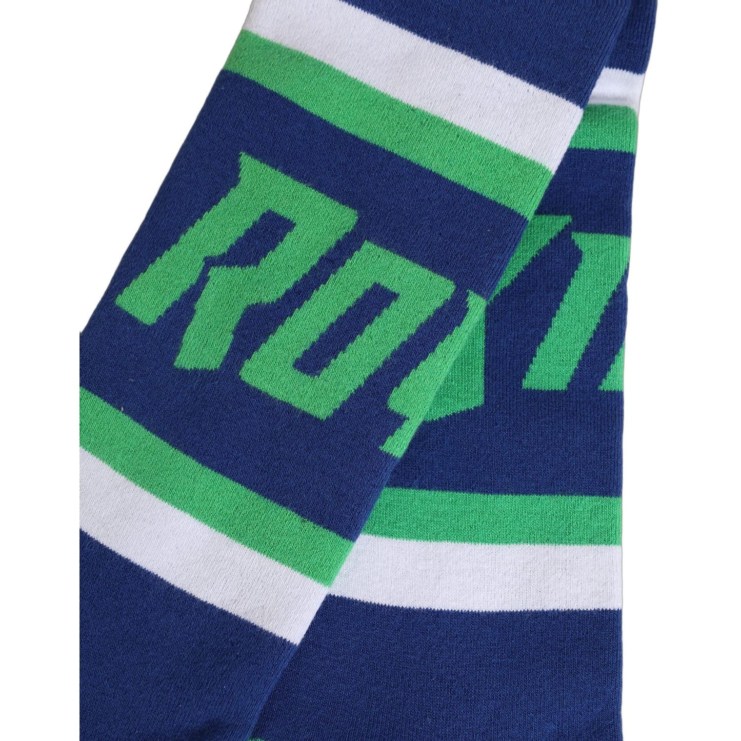 Dolce & Gabbana Men Multicolor Cotton Knee High Accessory Socks