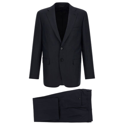 Brioni Blue Wool Two-Piece Suit