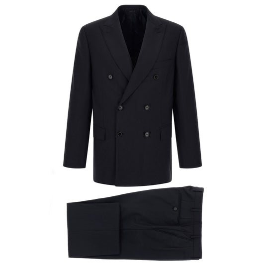 Brioni Blue Wool Two-Piece Suit