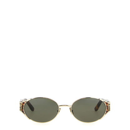 Saint Laurent Brown Acetate Sunglasses