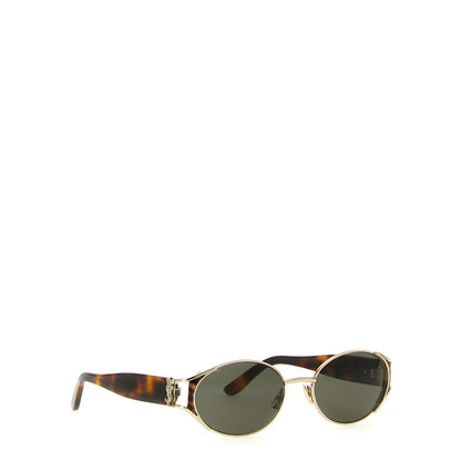 Saint Laurent Brown Acetate Sunglasses