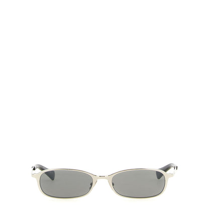 Saint Laurent Gray Acetate Sunglasses