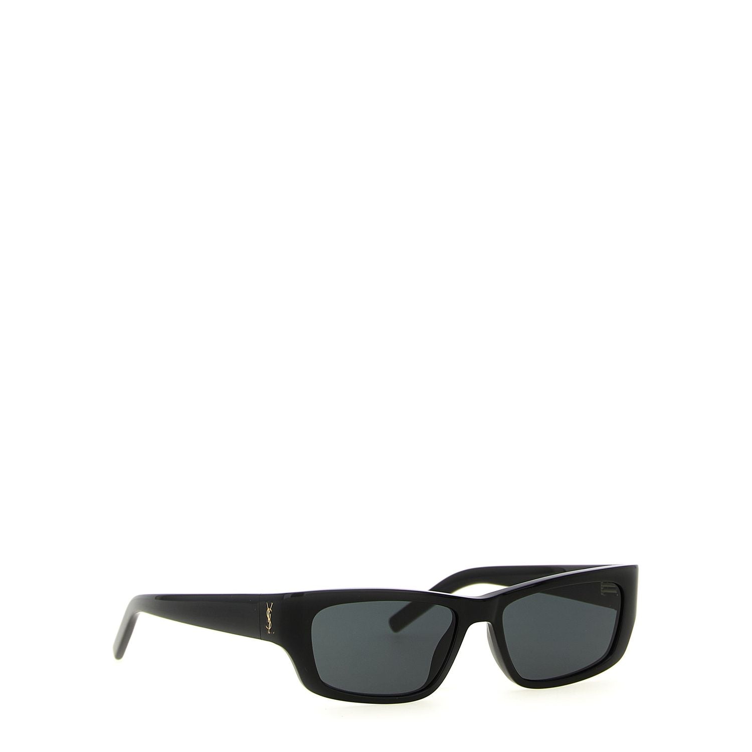 Saint Laurent Black Acetate Sunglasses
