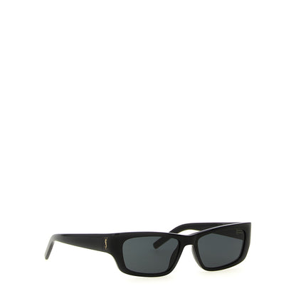 Saint Laurent Black Acetate Sunglasses