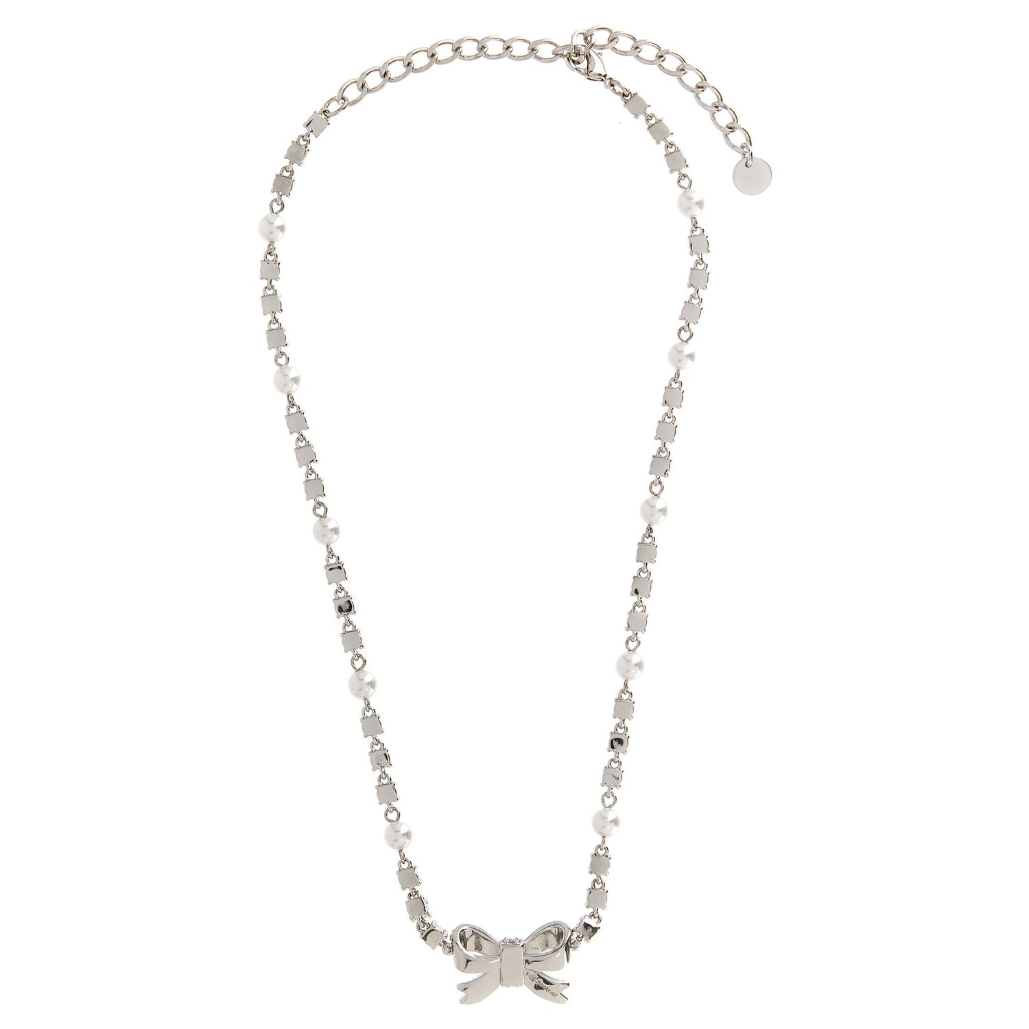 Self-Portrait Silver Brass Necklace