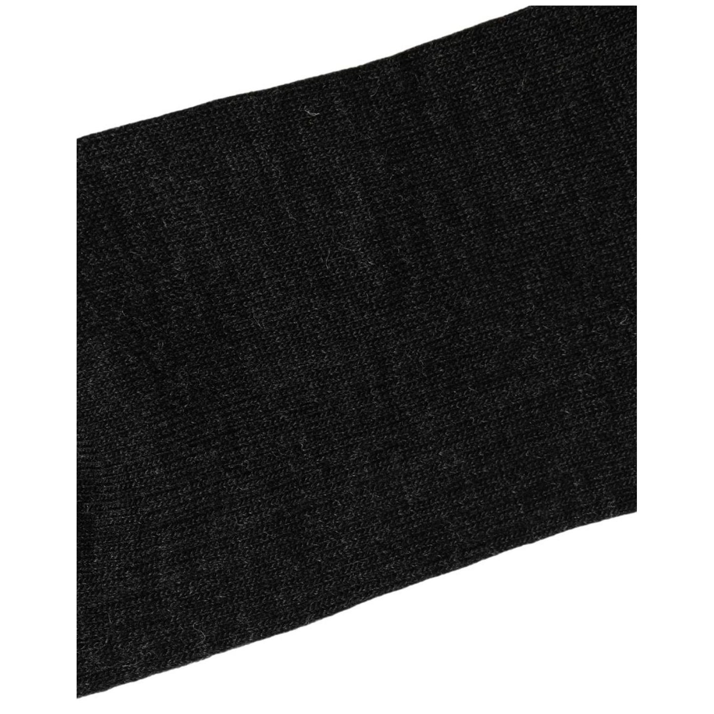 Dolce & Gabbana Dark Gray Sequined Wool Knee High Accessory Socks