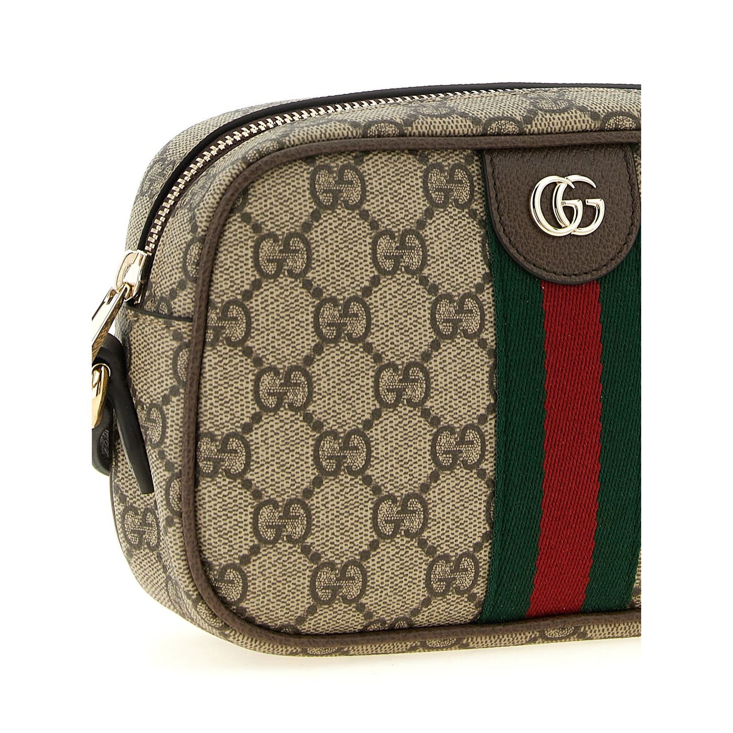 Gucci Brown Polyethylene Crossbody Bag