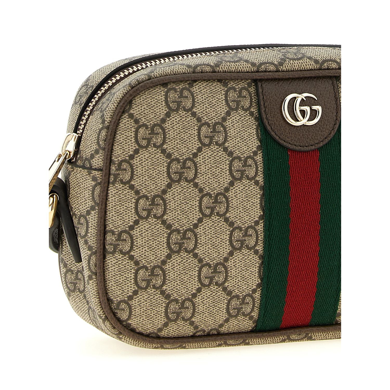 Gucci Brown Polyethylene Crossbody Bag