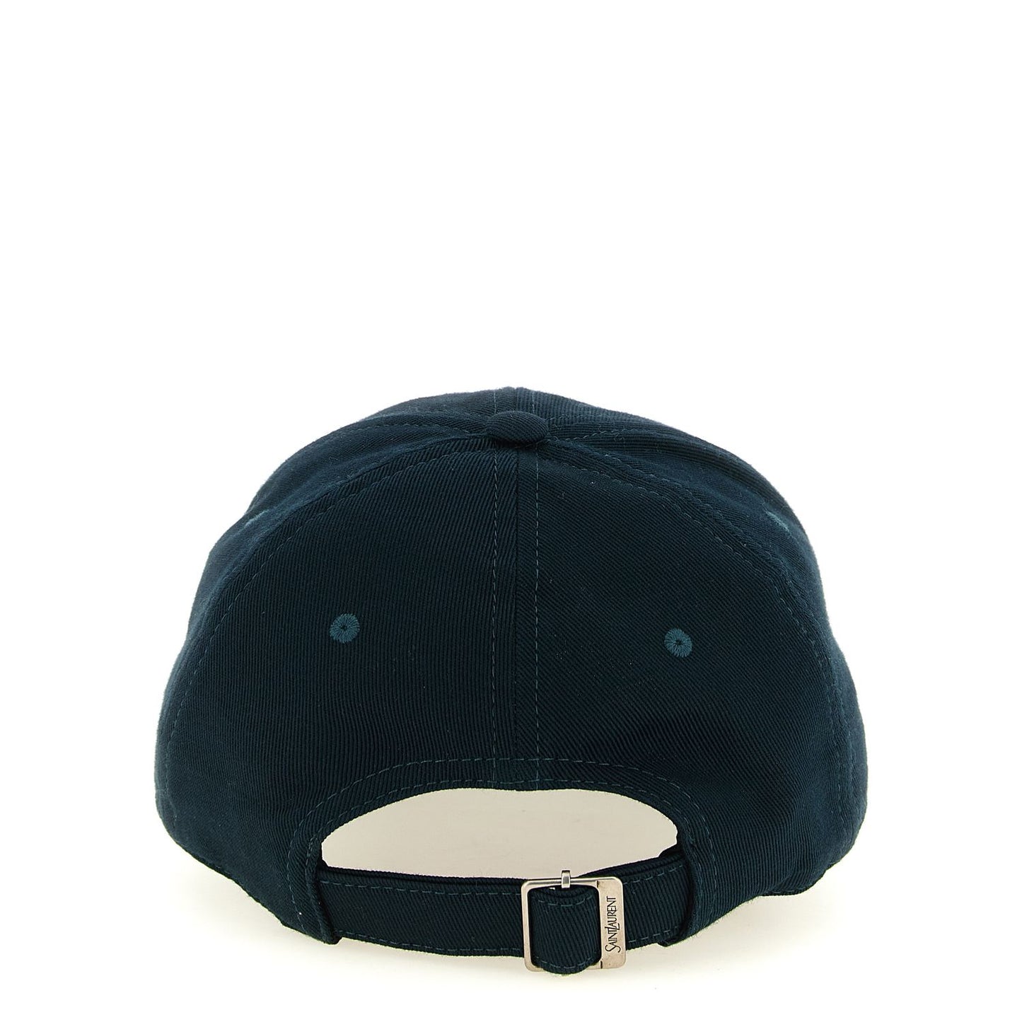 Saint Laurent Bicolor Cotton Cap (Baseball Hat)