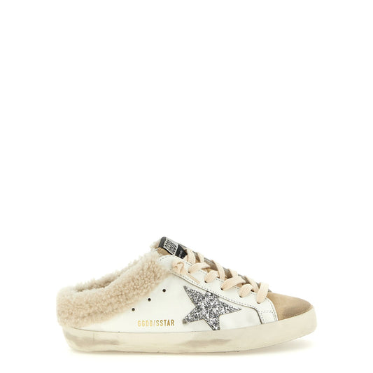 Golden Goose White Leather Chunky Sneakers