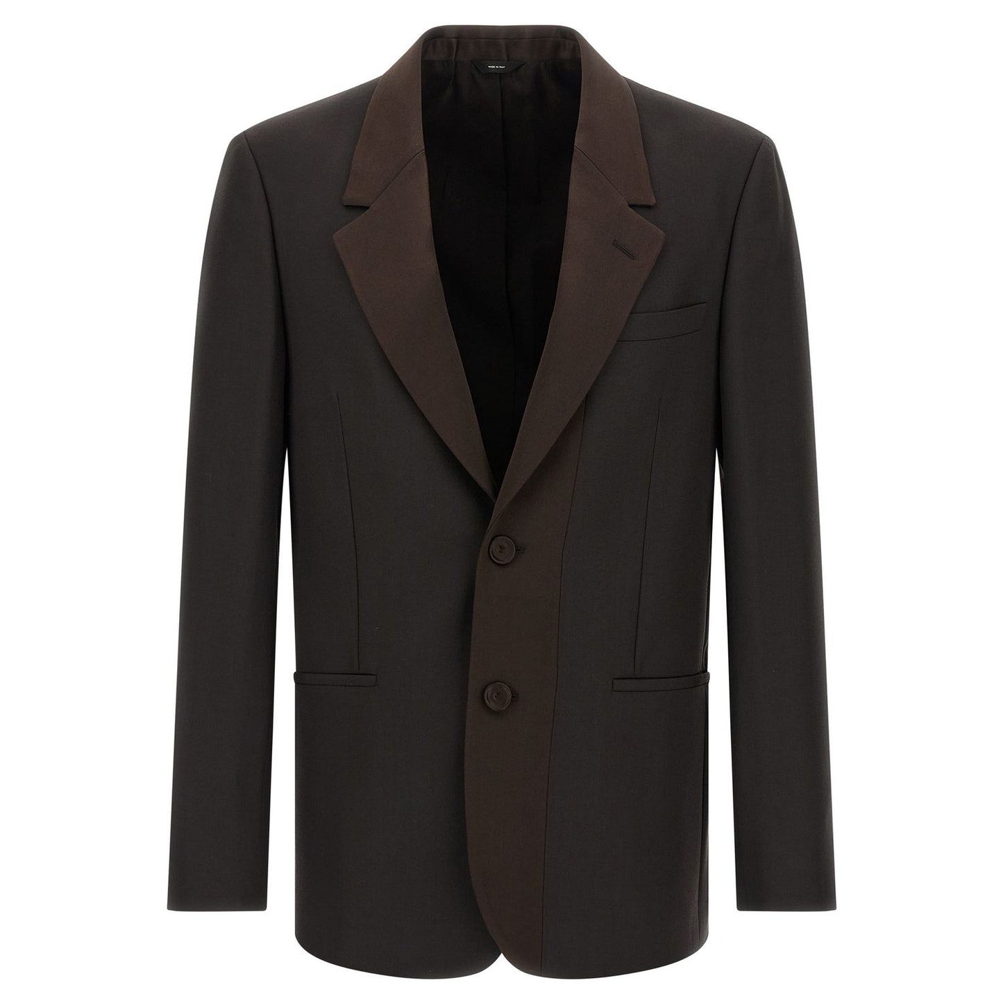 Fendi Brown Polyester Blazer