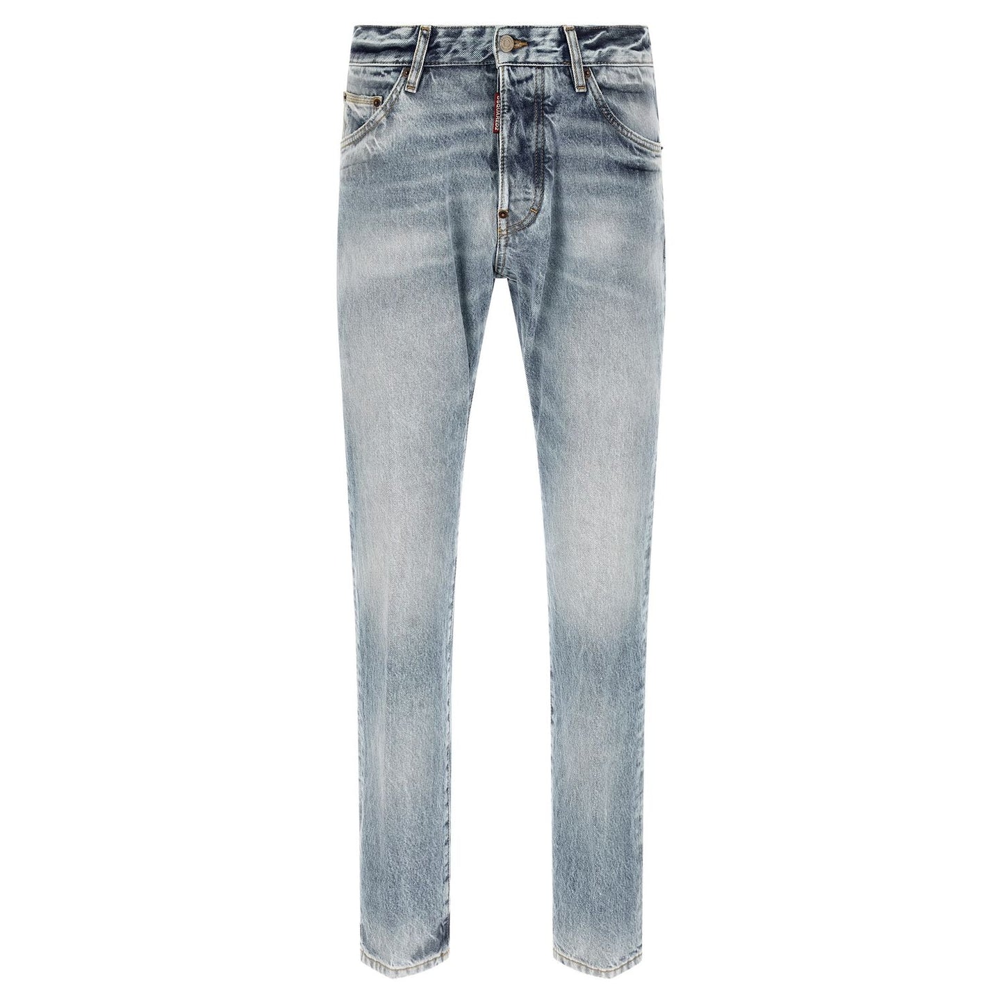 Dsquared² Blue Cotton Jeans Denim