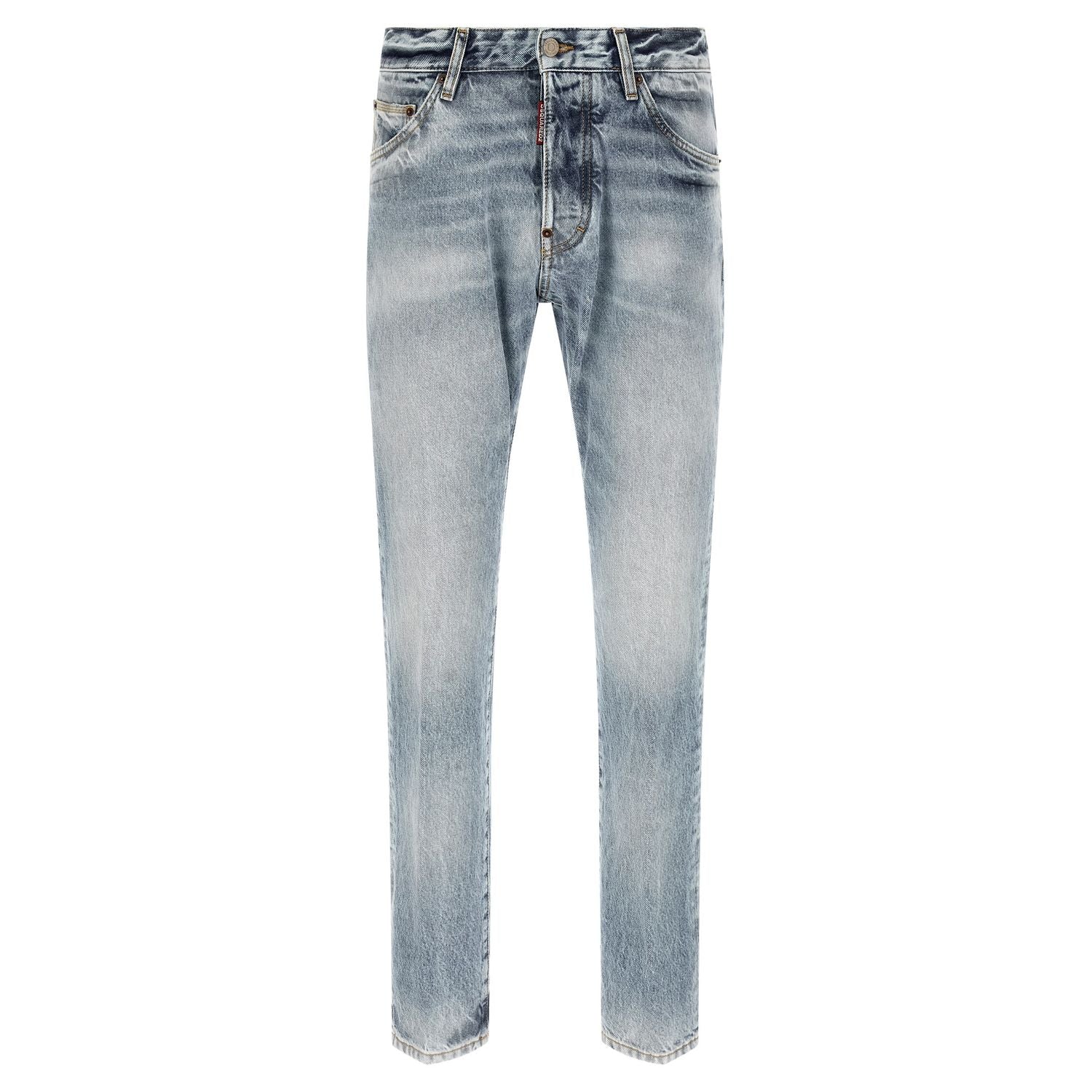 Dsquared² Blue Cotton Jeans Denim