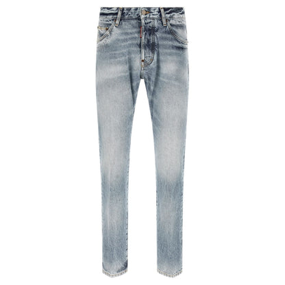 Dsquared² Blue Cotton Jeans Denim