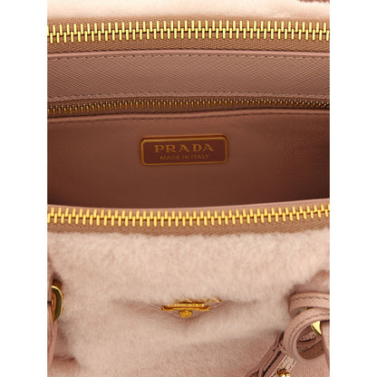 Prada Multicolor Lamb Leather Handbag