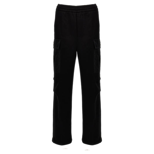 Prada Black Cotton Joggers (Workout Pants)