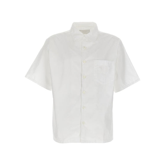 Prada White Cotton Blouse