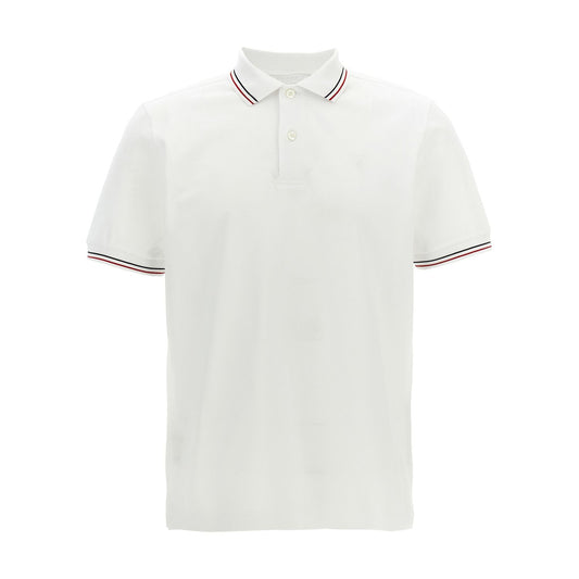 Prada White Cotton Polo Shirt