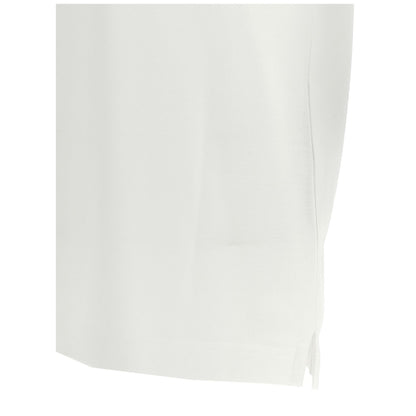 Prada White Cotton Polo Shirt