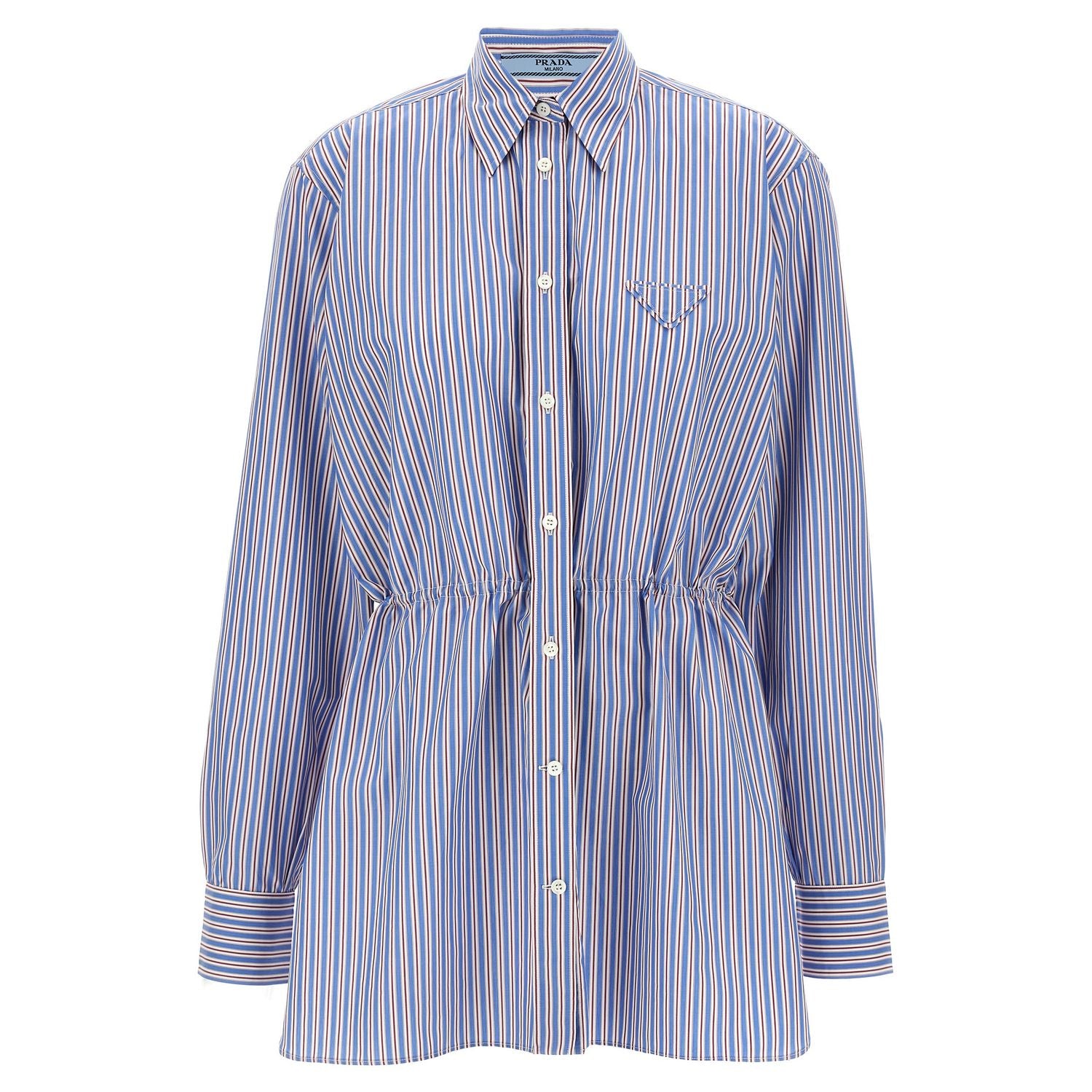 Prada Multicolor Cotton Blouse