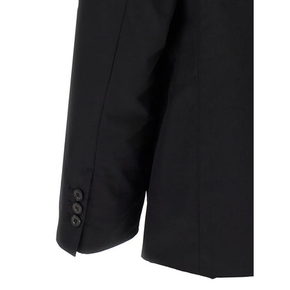 Prada Black Virgin Wool Blazer
