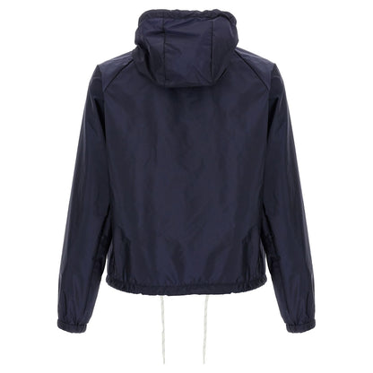 Prada Blue Recycled Polyamide Jacket