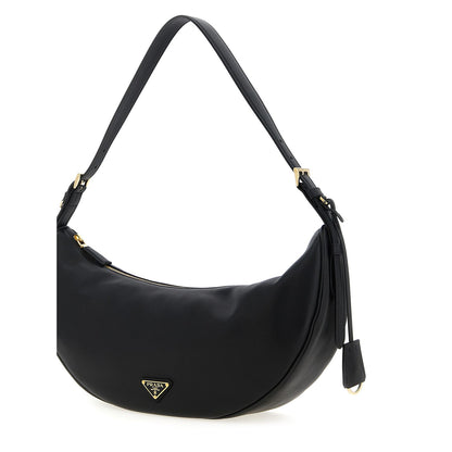 Prada Black Calfskin Shoulder Bag