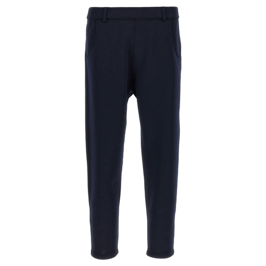 Prada Blue Polyester Casual Pants