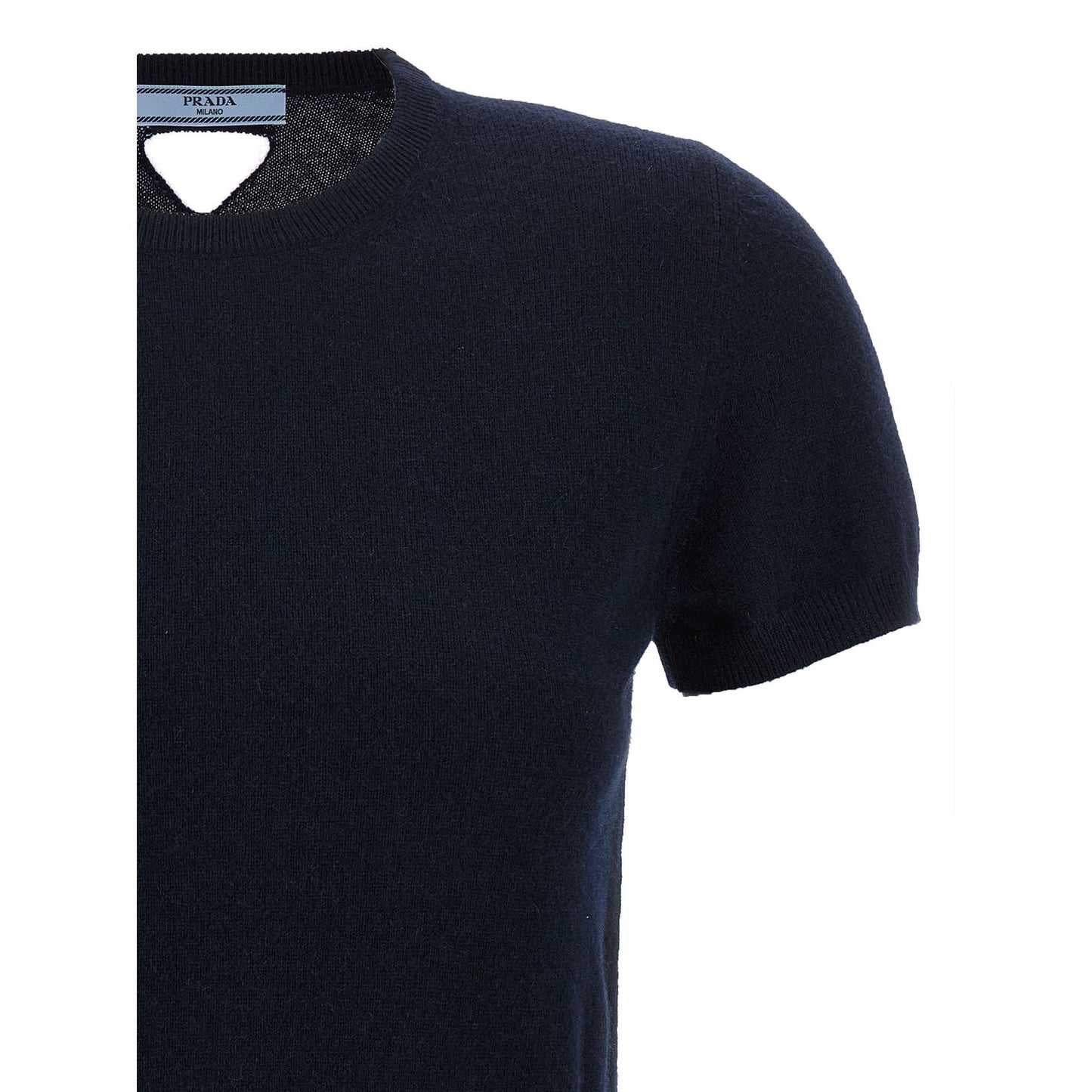 Prada Blue Cashmere Cardigan