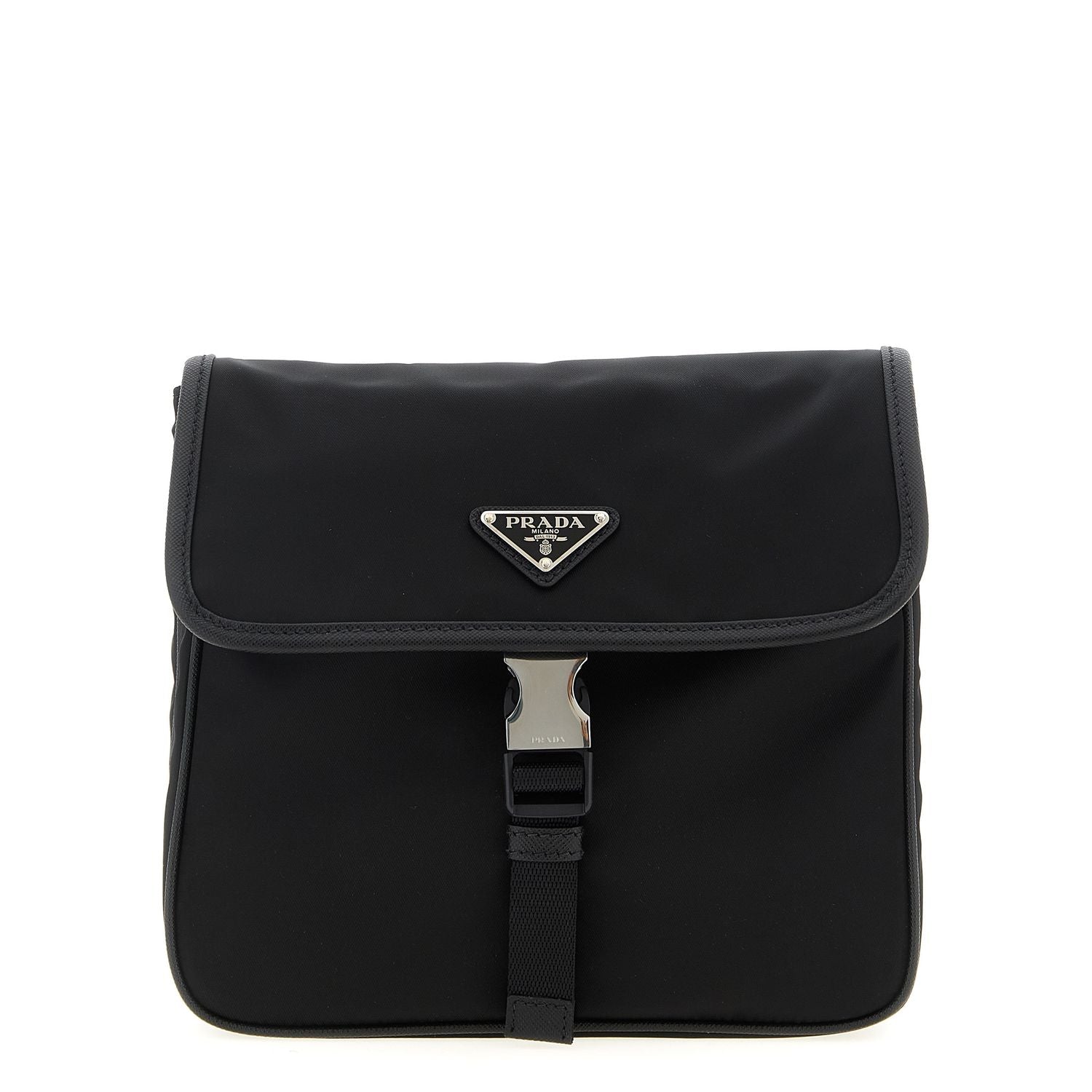 Prada Black Recycled Polyamide Crossbody Bag