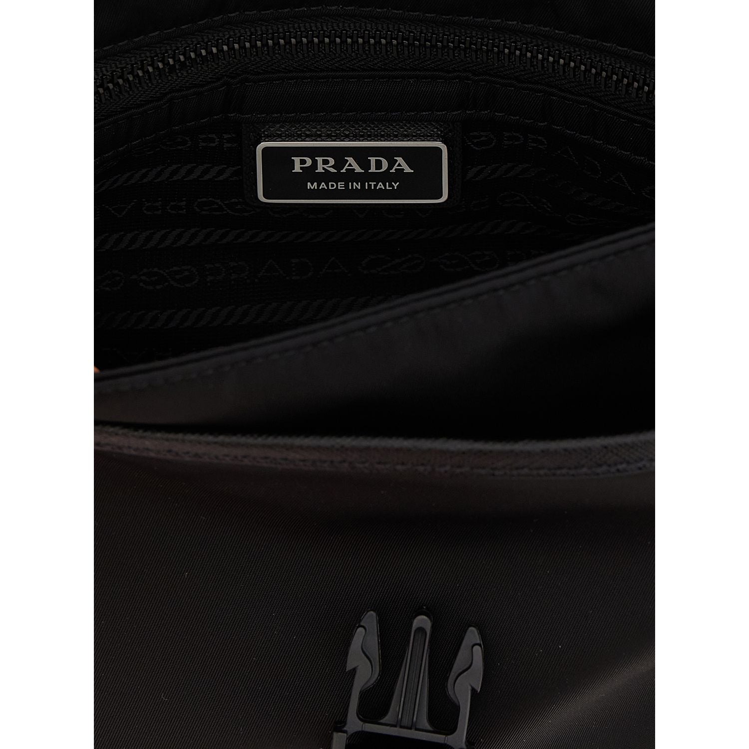 Prada Black Recycled Polyamide Crossbody Bag
