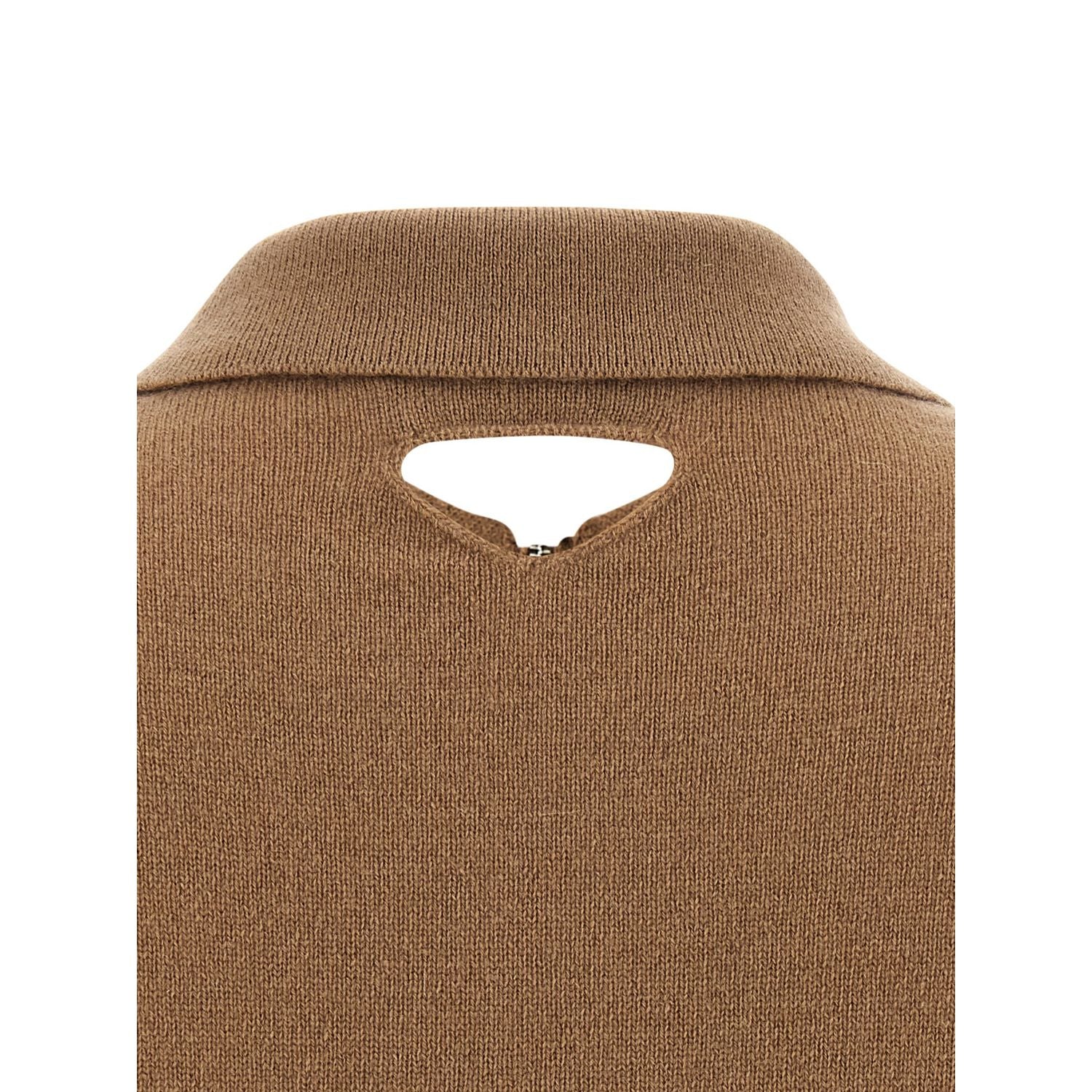 Prada Beige Cashmere Polo Shirt