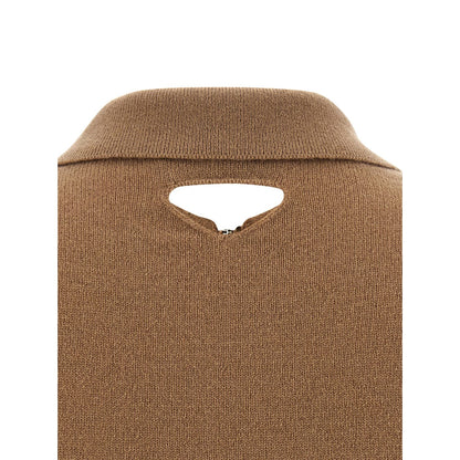 Prada Beige Cashmere Polo Shirt