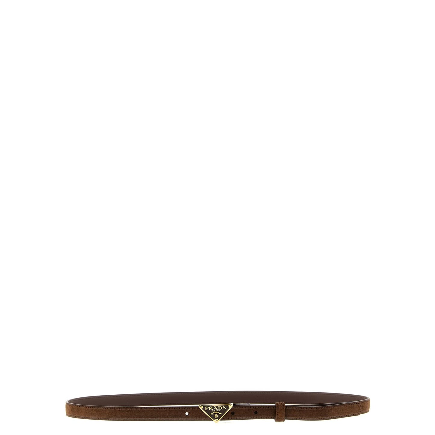 Prada Brown Calfskin Regular Belt