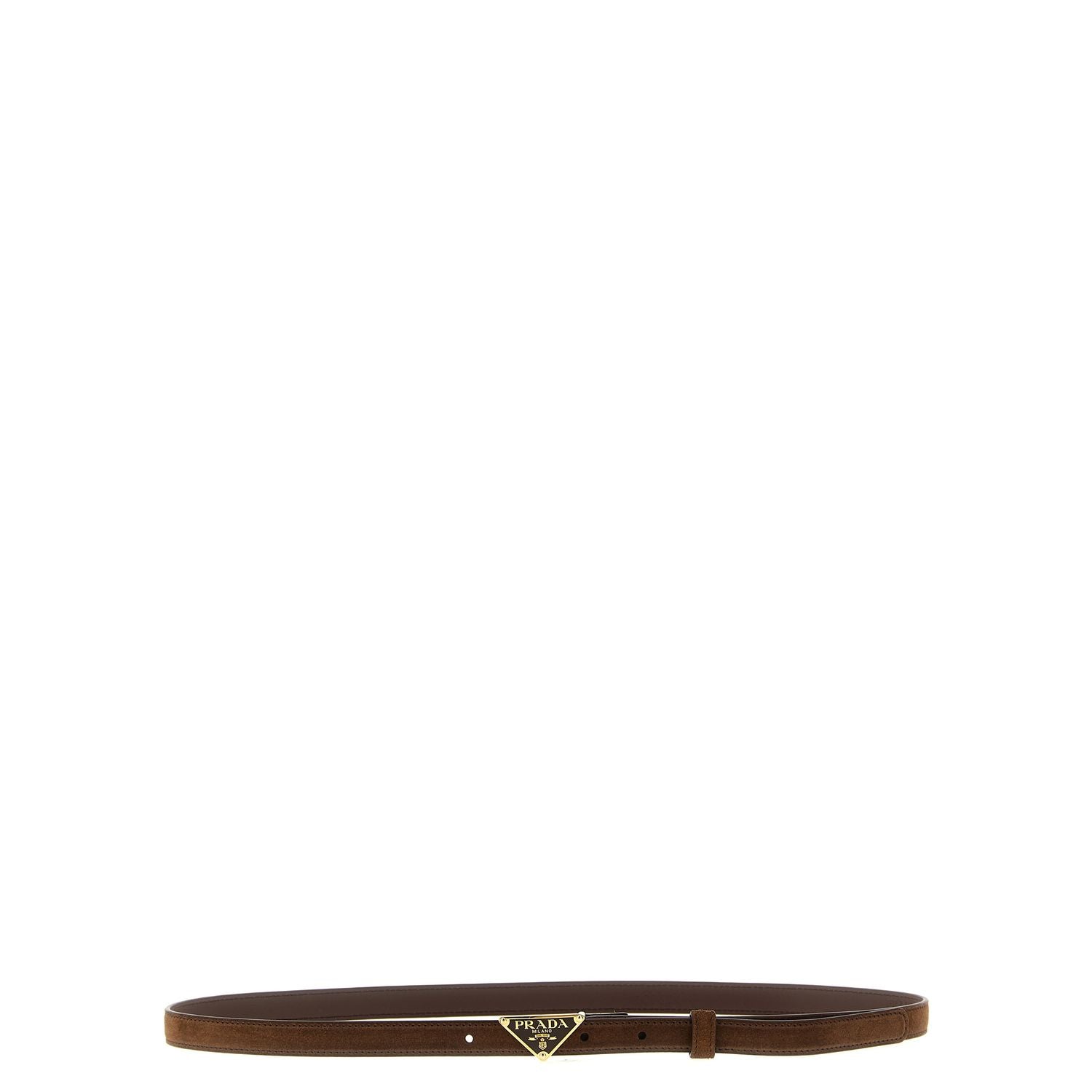 Prada Brown Calfskin Regular Belt