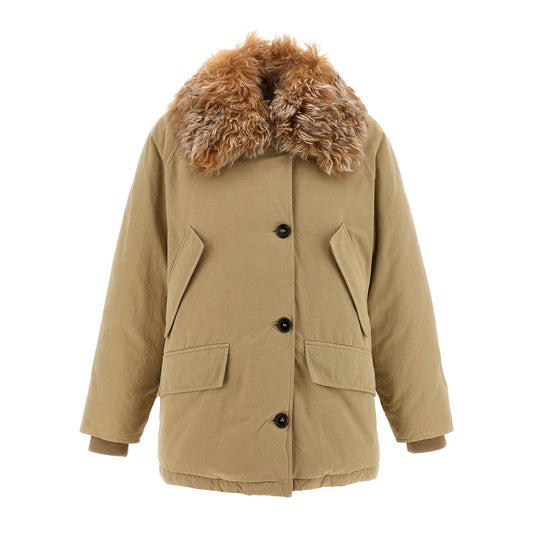 Prada Beige Cotton Full-Length Jacket