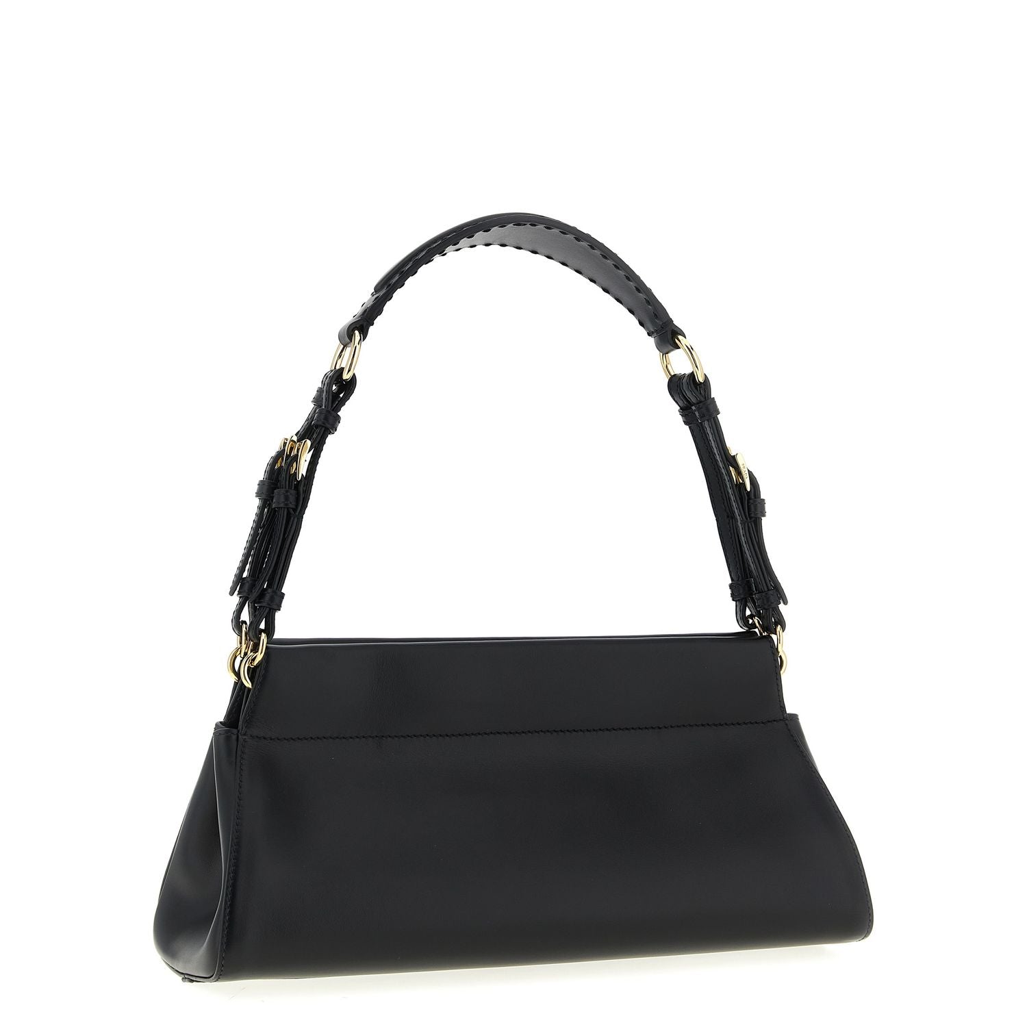 Prada Black Calfskin Shoulder Bag