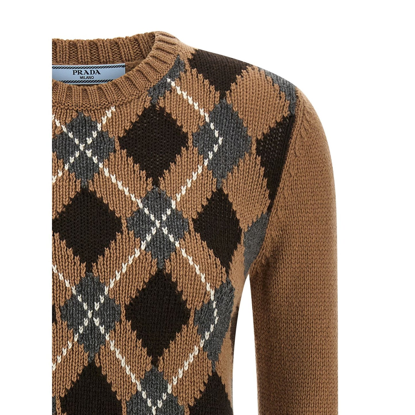 Prada Brown Cashmere Cardigan