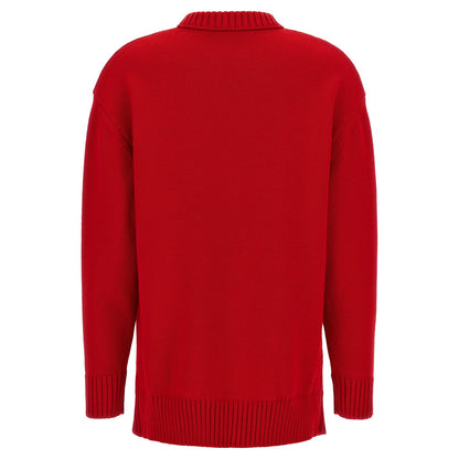 Prada Multicolor Virgin Wool Cardigan