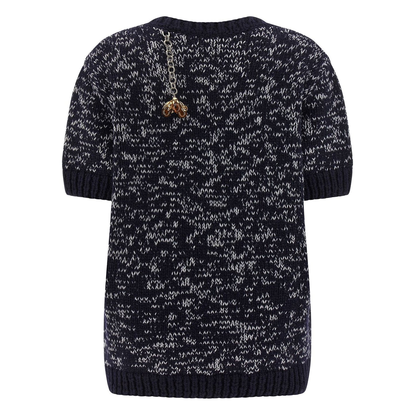 Prada Multicolor Virgin Wool Cardigan