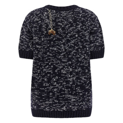 Prada Multicolor Virgin Wool Cardigan